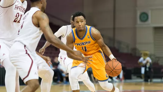 Aggies Use Late First Half Run to Get Past Roos in WAC Semifinals