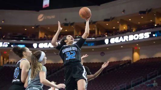 Law Notches Double-Double as Roos Fall in Season Opener