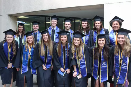 UMKC Athletics Graduates 40 at Spring Commencement