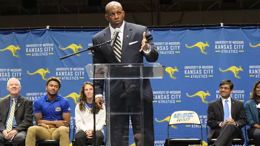 Dr. Brandon Martin Introduced as New UMKC Athletic Director