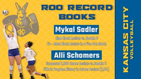 Schomers/Sadler Record Breaking vs Seattle U