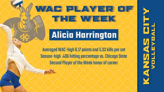 Alicia Harrington Player of the Week