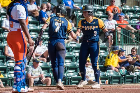 Hilbrenner crosses home plate