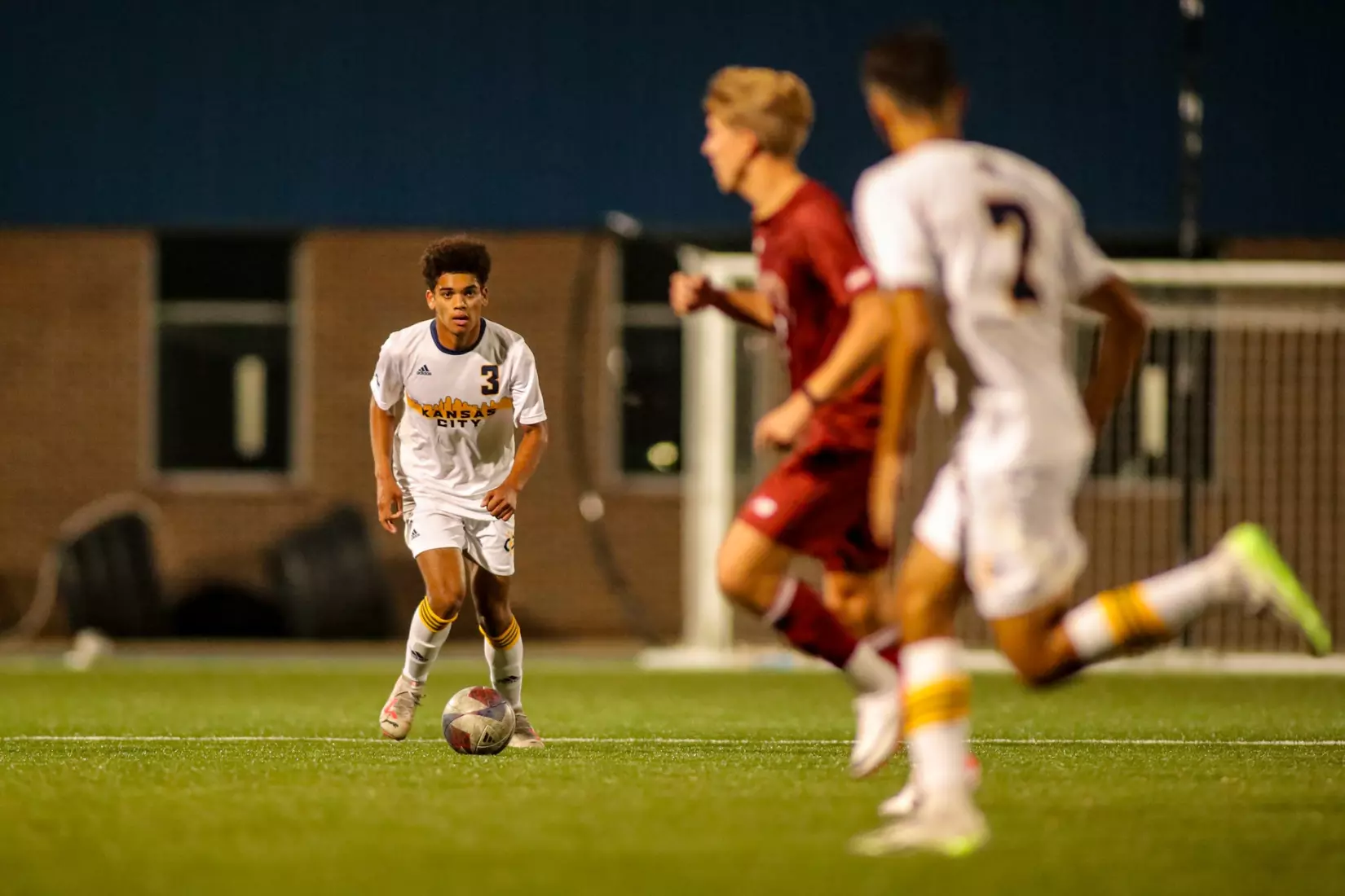 Kansas City Men's Soccer gave up an early penalty kick goal before falling to Denver, 1-0, on Oct. 7, 2023.