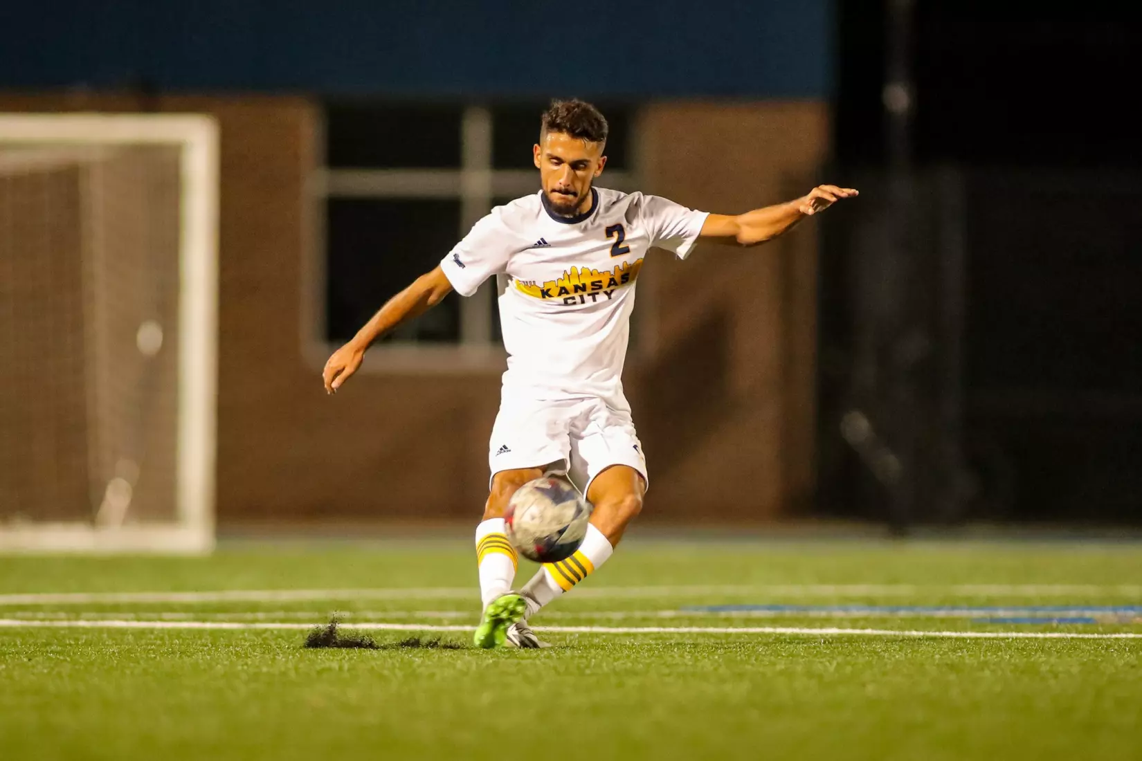 Kansas City Men's Soccer gave up an early penalty kick goal before falling to Denver, 1-0, on Oct. 7, 2023.