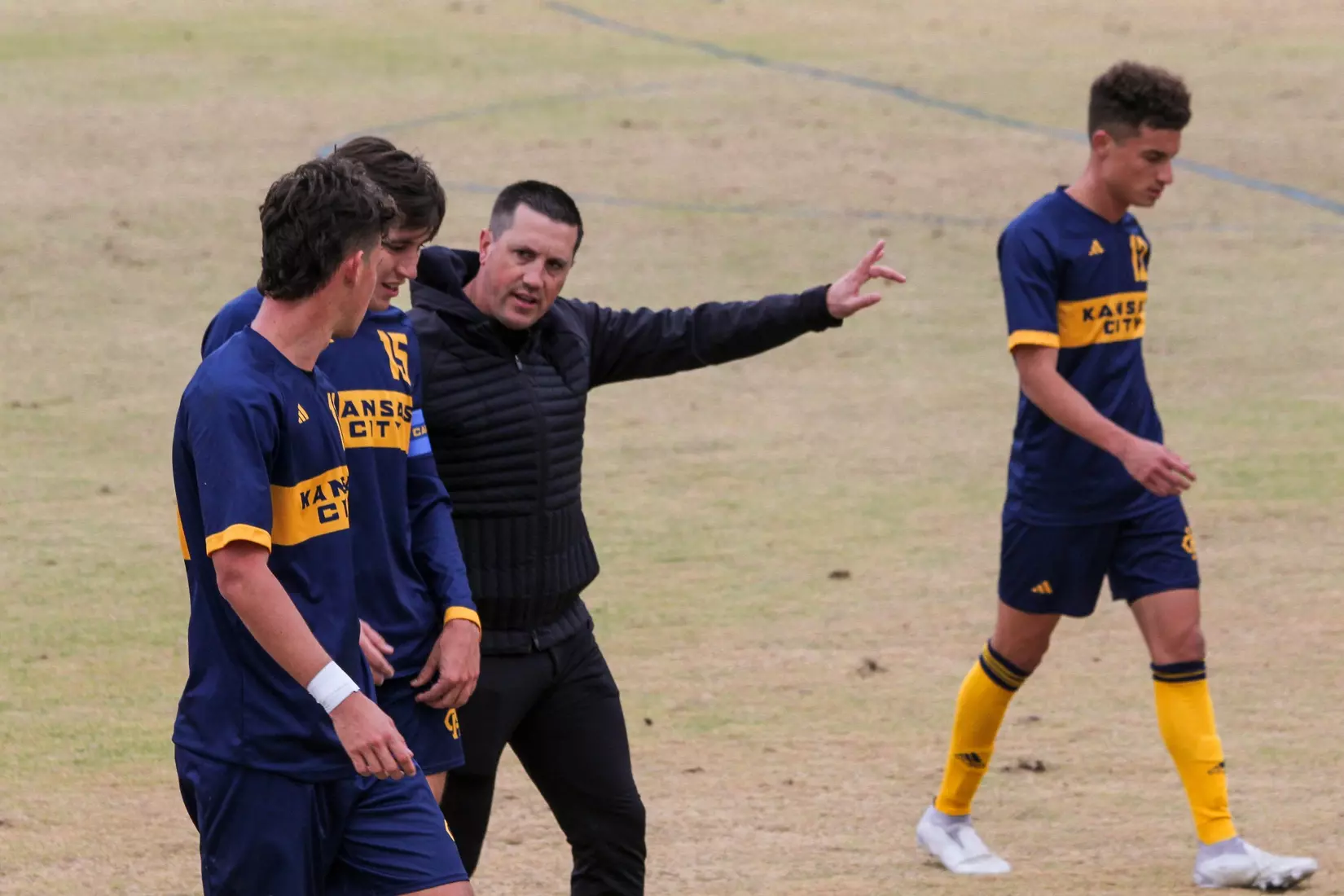 Kansas City Men's Soccer took down the #1 seed for the second year in-a-row at the Summit League Semifinals on Nov. 9, 2023, advancing past No. 23 Denver, 3-3 (5-4 PKs).