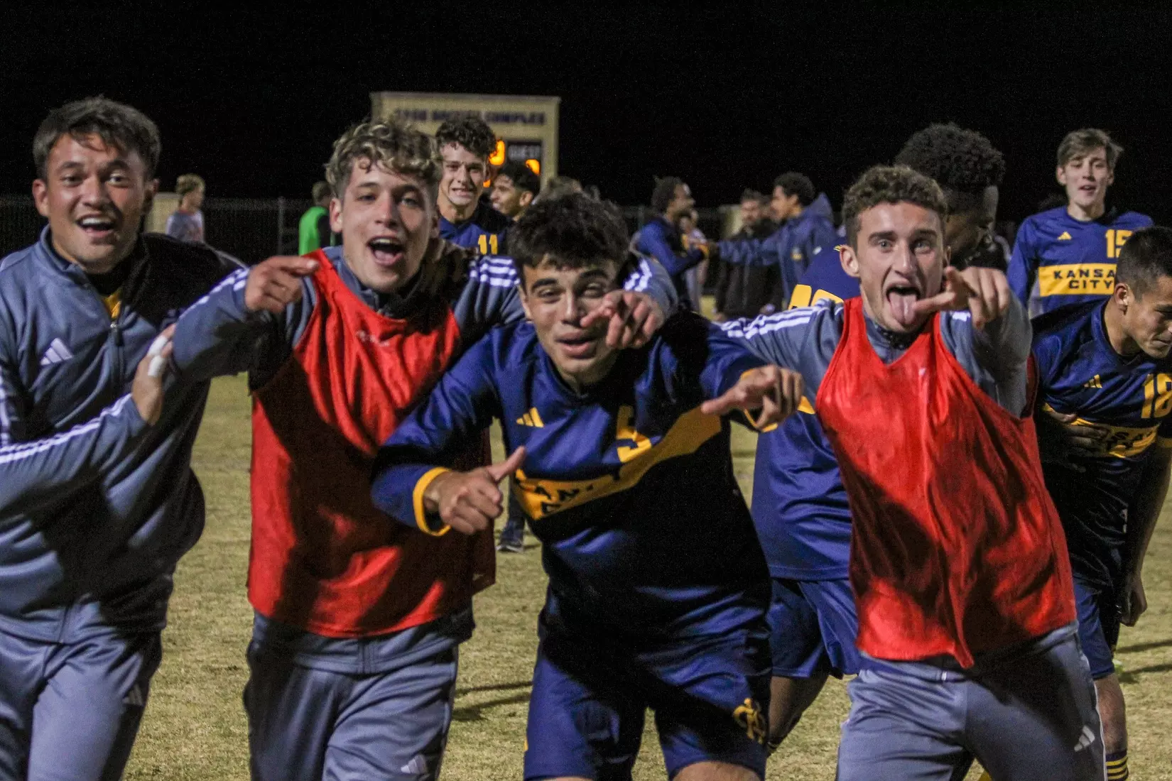 Kansas City Men's Soccer took down the #1 seed for the second year in-a-row at the Summit League Semifinals on Nov. 9, 2023, advancing past No. 23 Denver, 3-3 (5-4 PKs).