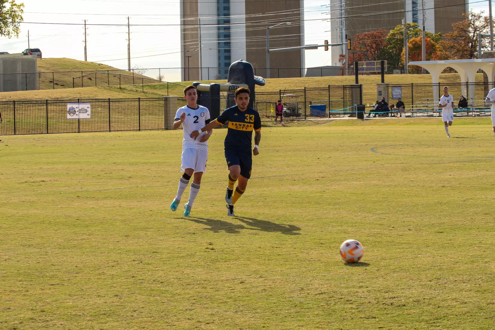 Kansas City Men's Soccer fell in the Summit League Championships, 2-0, to #3 Omaha on Nov. 11, 2023.