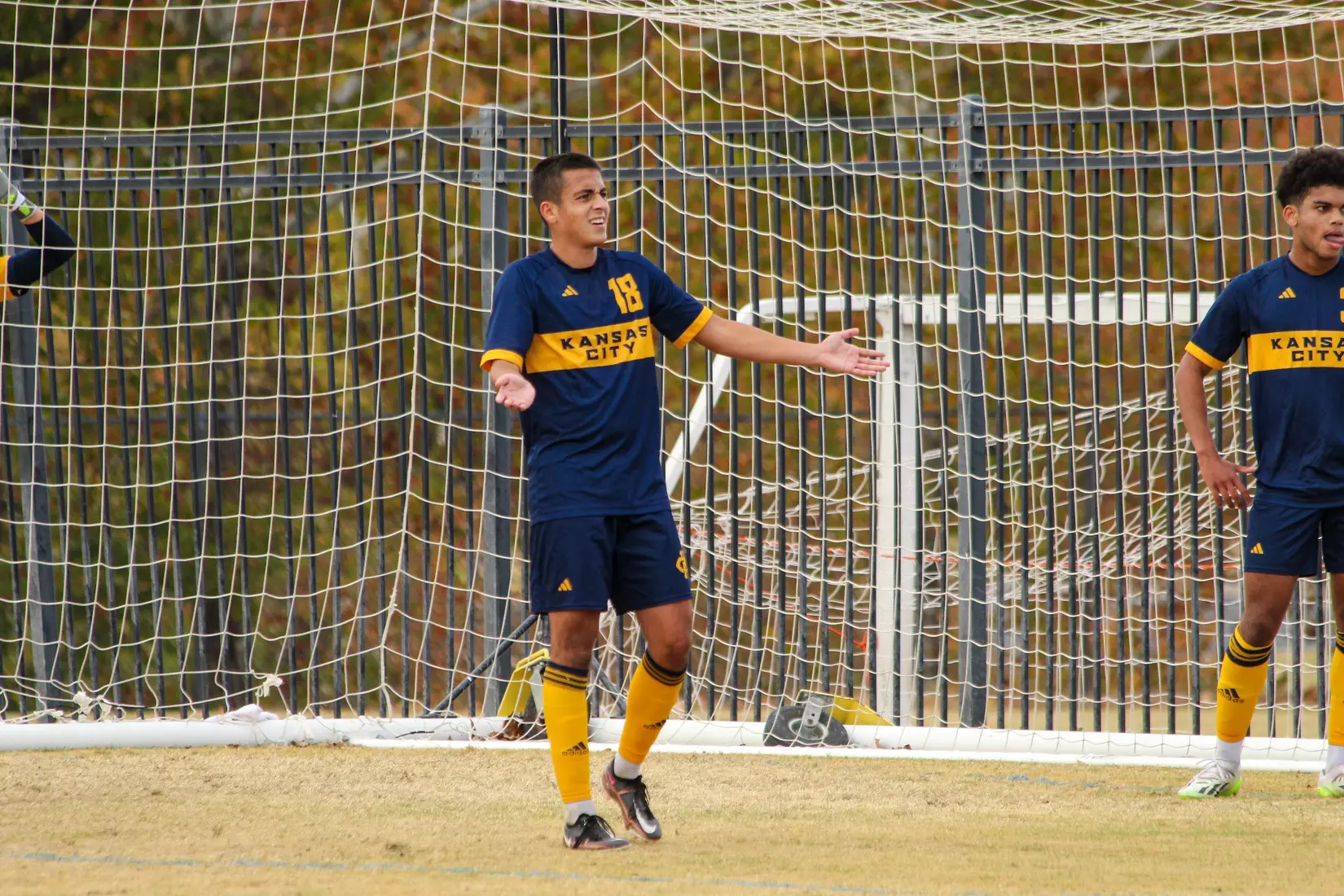 Kansas City Men's Soccer fell in the Summit League Championships, 2-0, to #3 Omaha on Nov. 11, 2023.