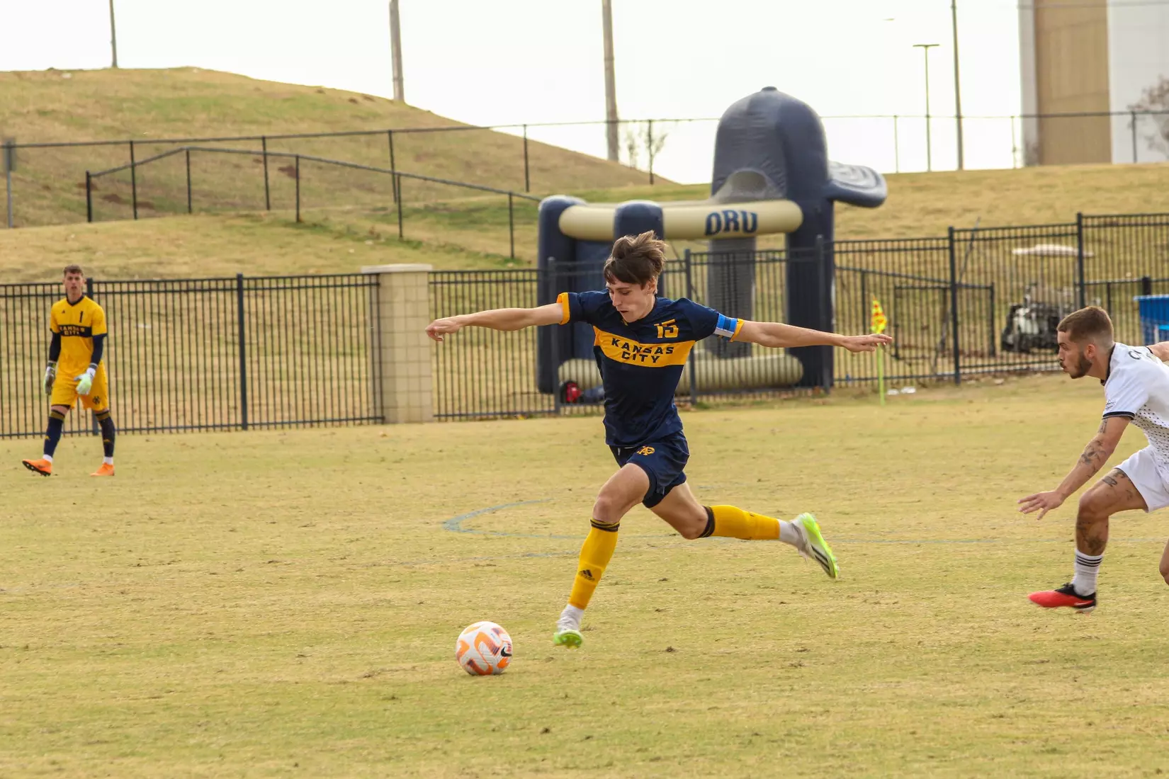 Kansas City Men's Soccer fell in the Summit League Championships, 2-0, to #3 Omaha on Nov. 11, 2023.