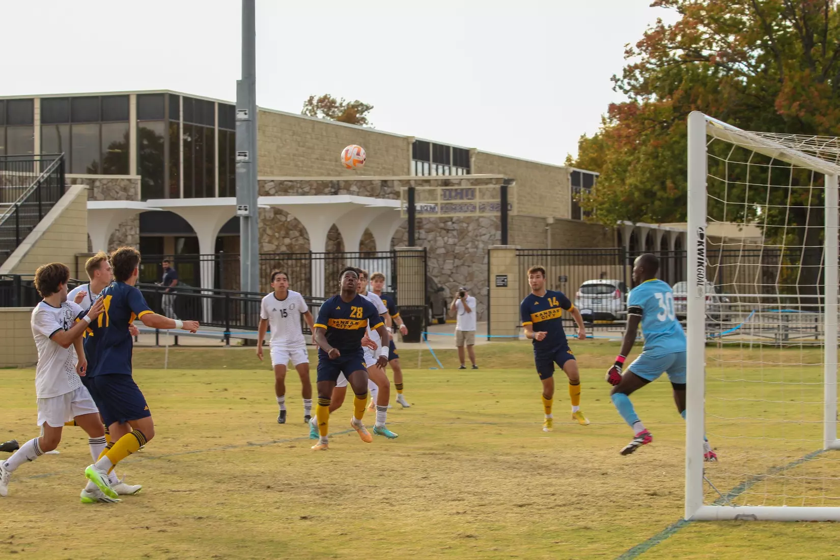 Kansas City Men's Soccer fell in the Summit League Championships, 2-0, to #3 Omaha on Nov. 11, 2023.