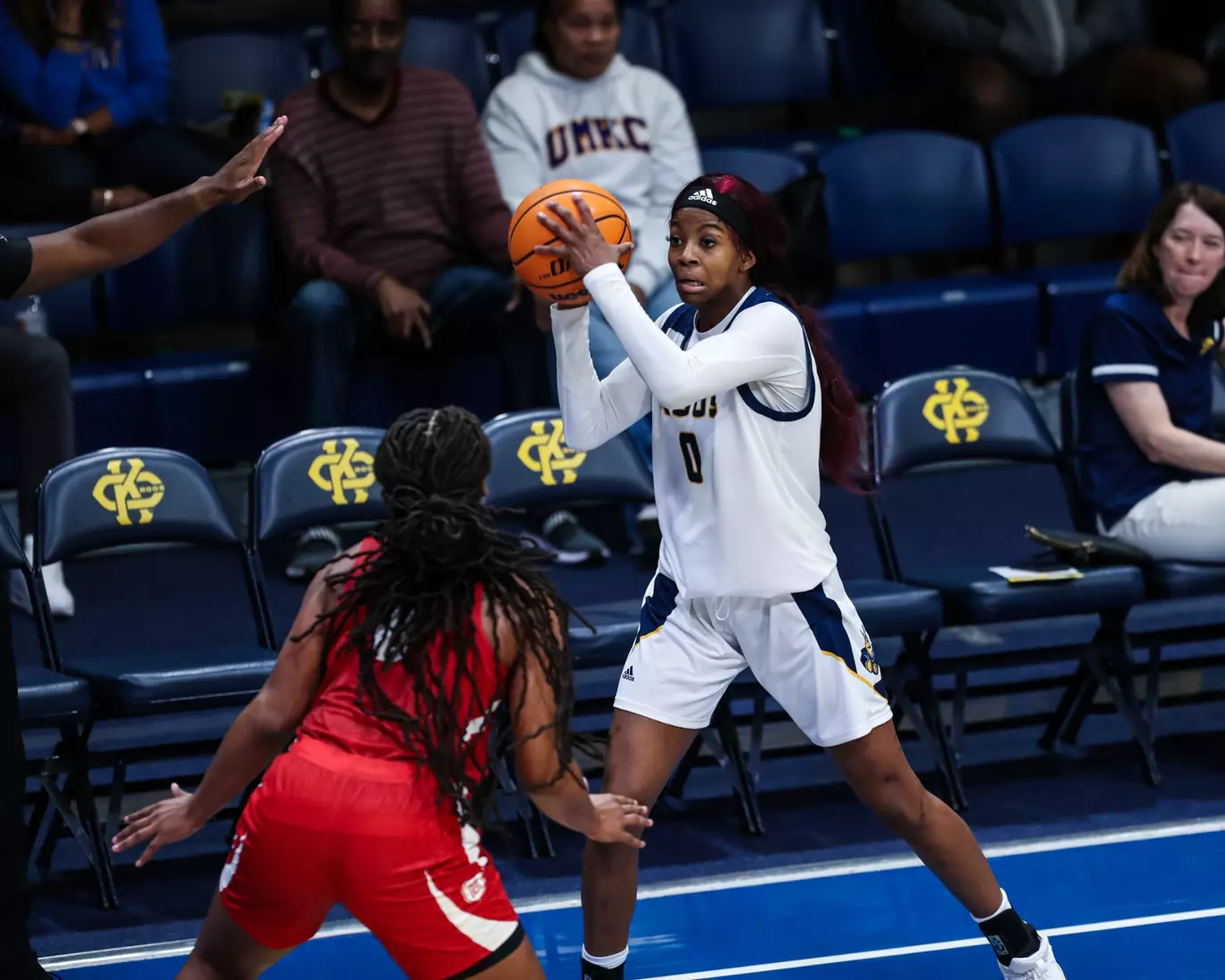 Kansas City Women's Basketball started the 2023-24 season off on a high note, defeating Bradley on Nov. 6, 2023.