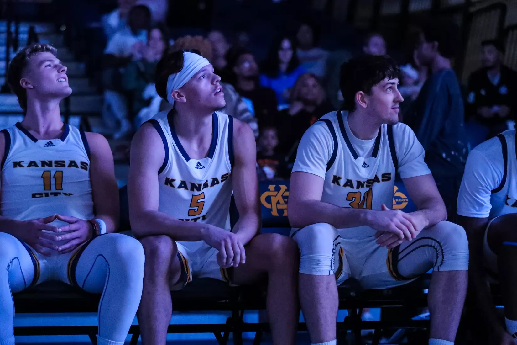 Kansas City Men's Basketball opened the 2023-24 season with a 79-48 home victory over Avila on Nov. 6, 2023.