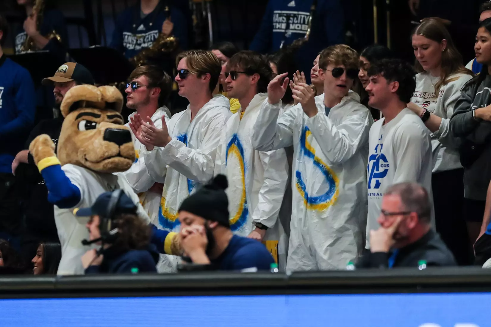 Kansas City Men's Basketball opened the 2023-24 season with a 79-48 home victory over Avila on Nov. 6, 2023.