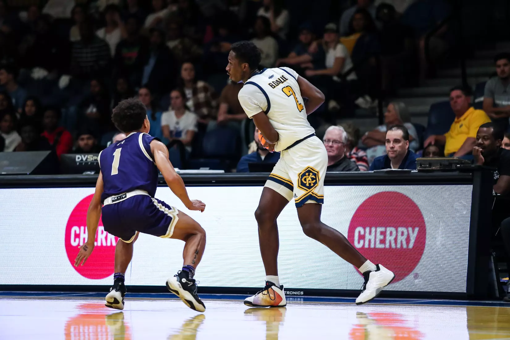 Kansas City Men's Basketball opened the 2023-24 season with a 79-48 home victory over Avila on Nov. 6, 2023.