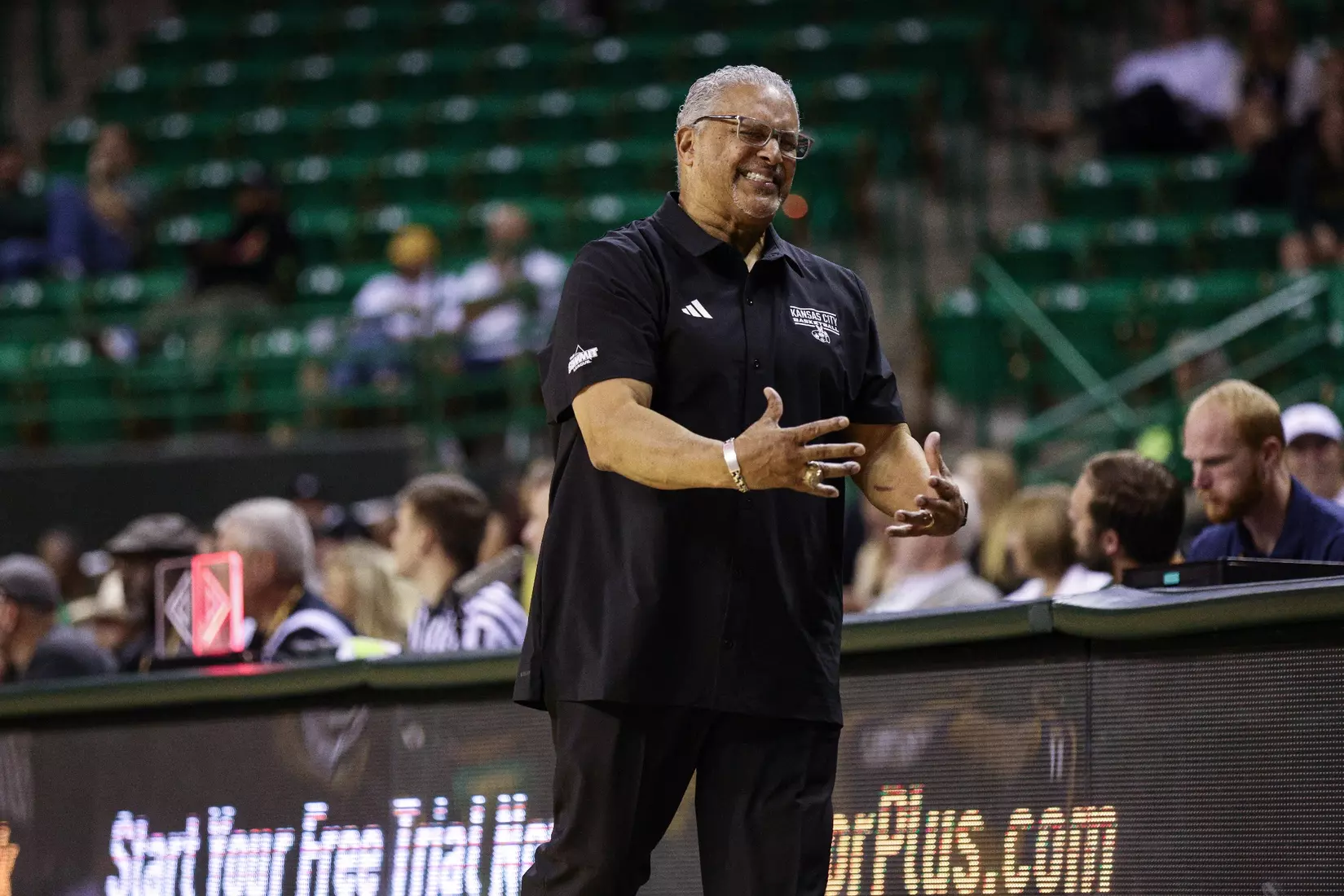 Kansas City Men's Basketball suffered its first loss of the season at the hands of Baylor on Nov. 14, 2023.