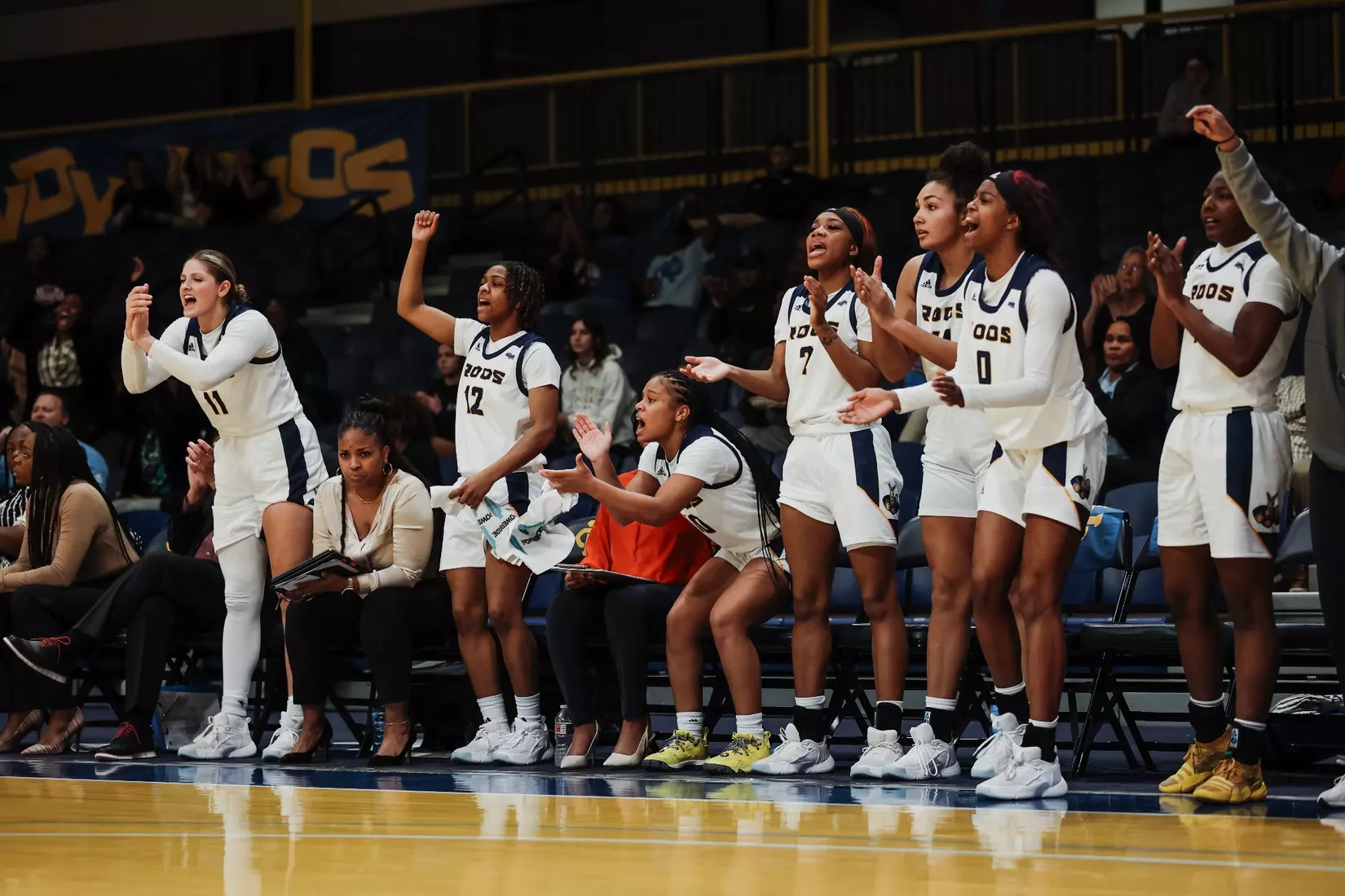 Kansas City Women's Basketball fell at the hands of Utah State on a last-second buzzer-beater on Nov. 14, 2023.
