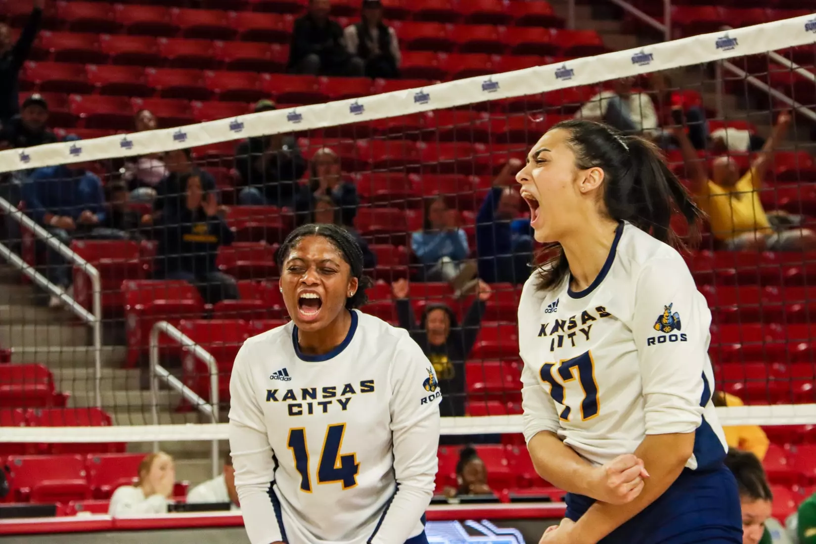 Kansas City Volleyball took down #5 North Dakota State and qualified to the second conference title match in program history on Nov. 20, 2023.