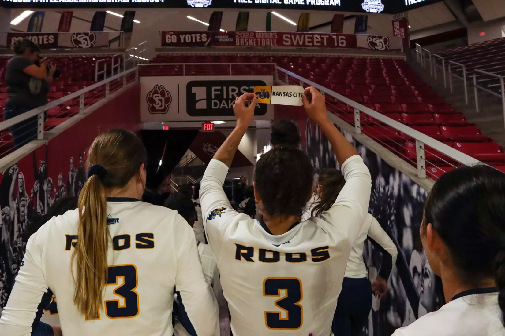 Kansas City Volleyball took down #5 North Dakota State and qualified to the second conference title match in program history on Nov. 20, 2023.