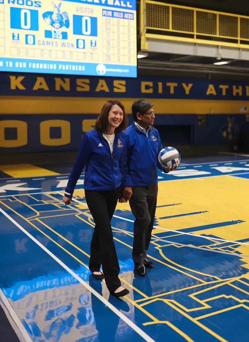 Kansas City Volleyball fell to Omaha in four sets on Nov. 2, 2023.