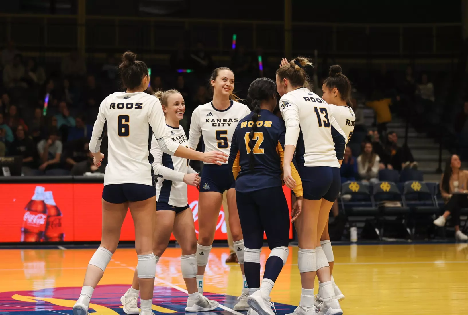 Kansas City Volleyball fell to Omaha in four sets on Nov. 2, 2023.