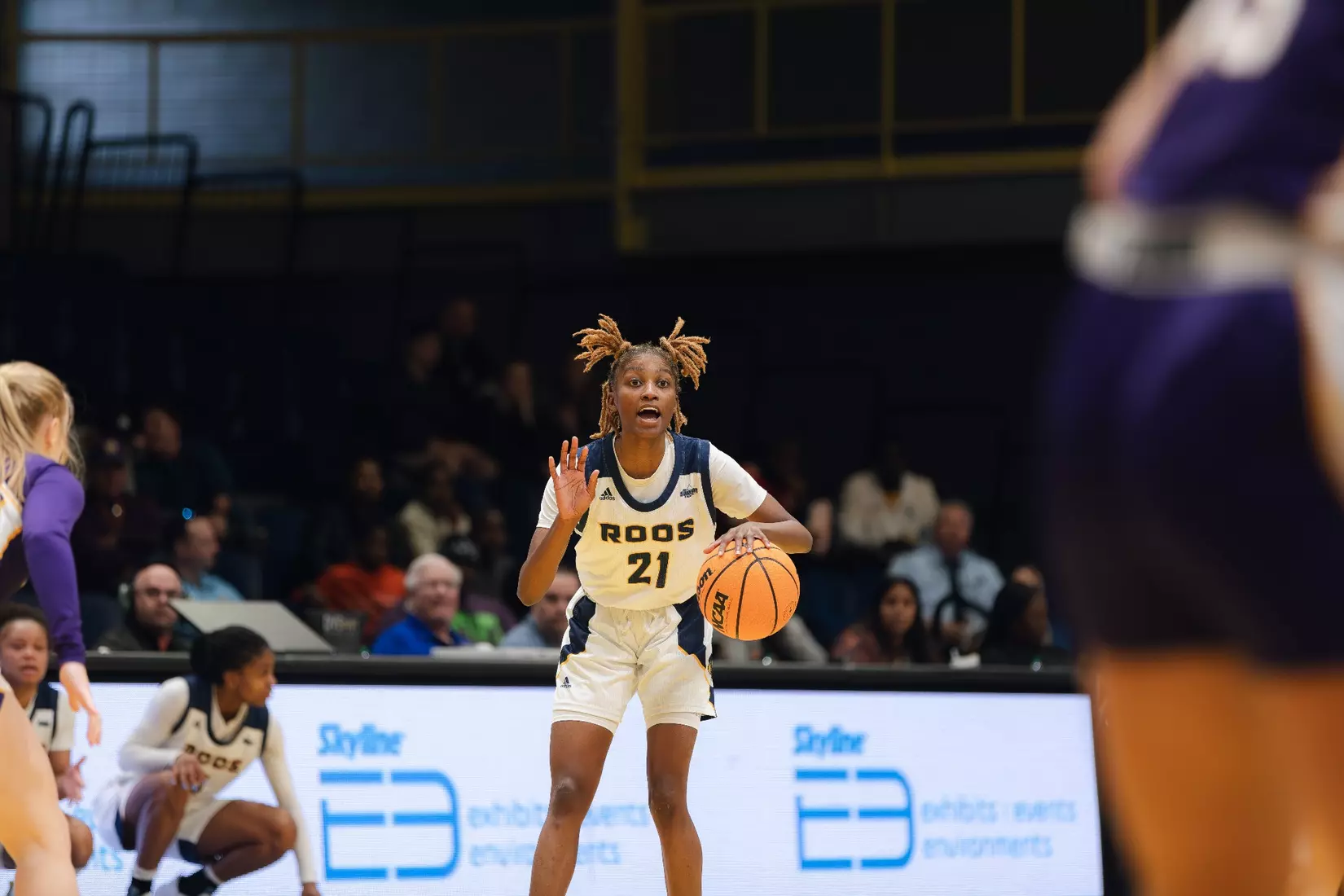 Kansas City Women's Basketball won its third-straight game and moved to .500 on the season with a 68-60 win over Western Illinois on Dec. 10, 2023.