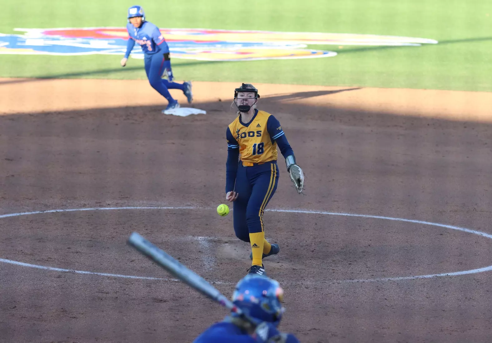 Kansas City Softball takes on KU and Nebraska in the Rock Chalk Challenge.