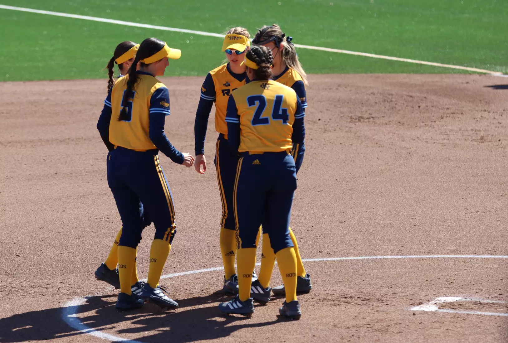 Kansas City Softball takes on KU and Nebraska in the Rock Chalk Challenge.