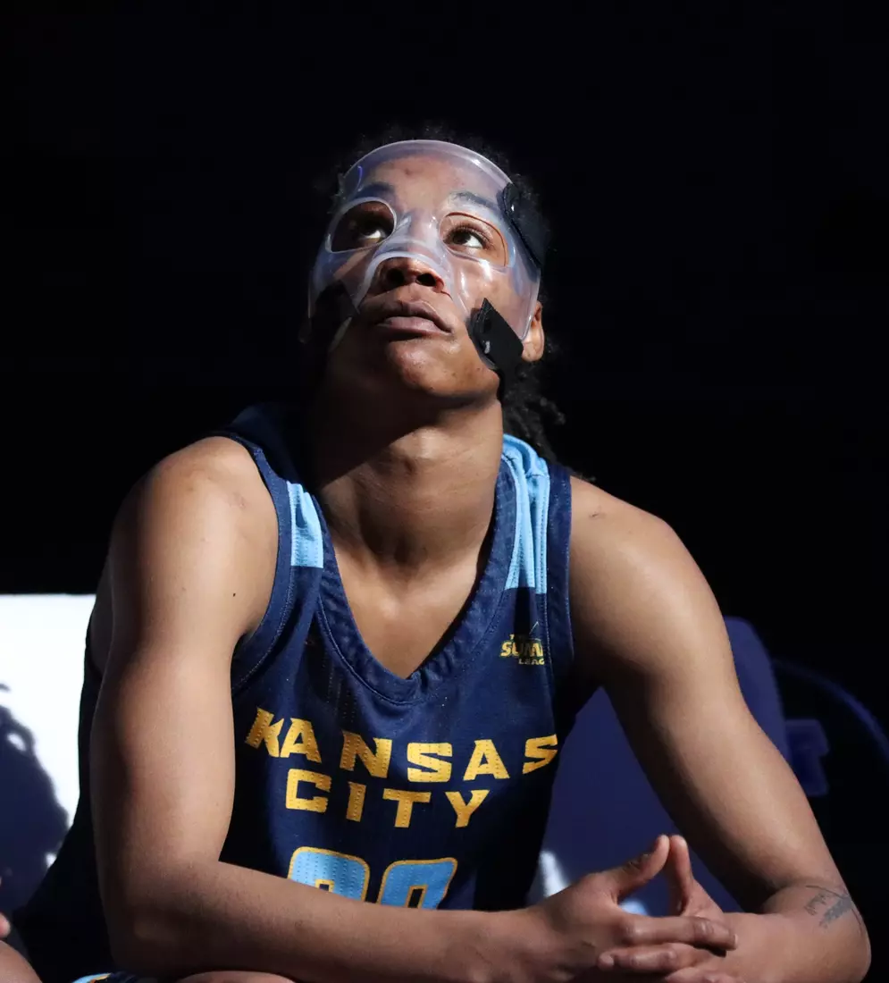 Kansas City Women's Basketball vs. Denver in the first round of the Summit League Championship. The Roos won on a buzzer beater, 66 - 65.