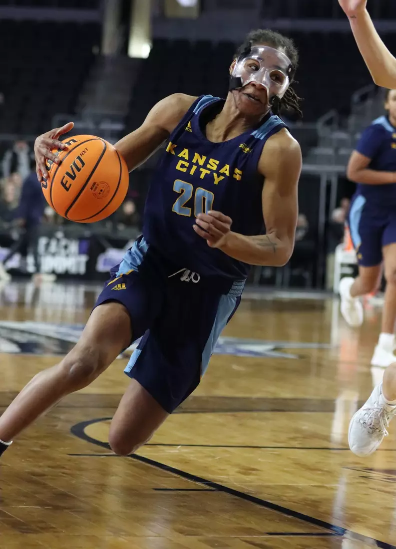 Kansas City Women's Basketball vs. Denver in the first round of the Summit League Championship. The Roos won on a buzzer beater, 66 - 65.