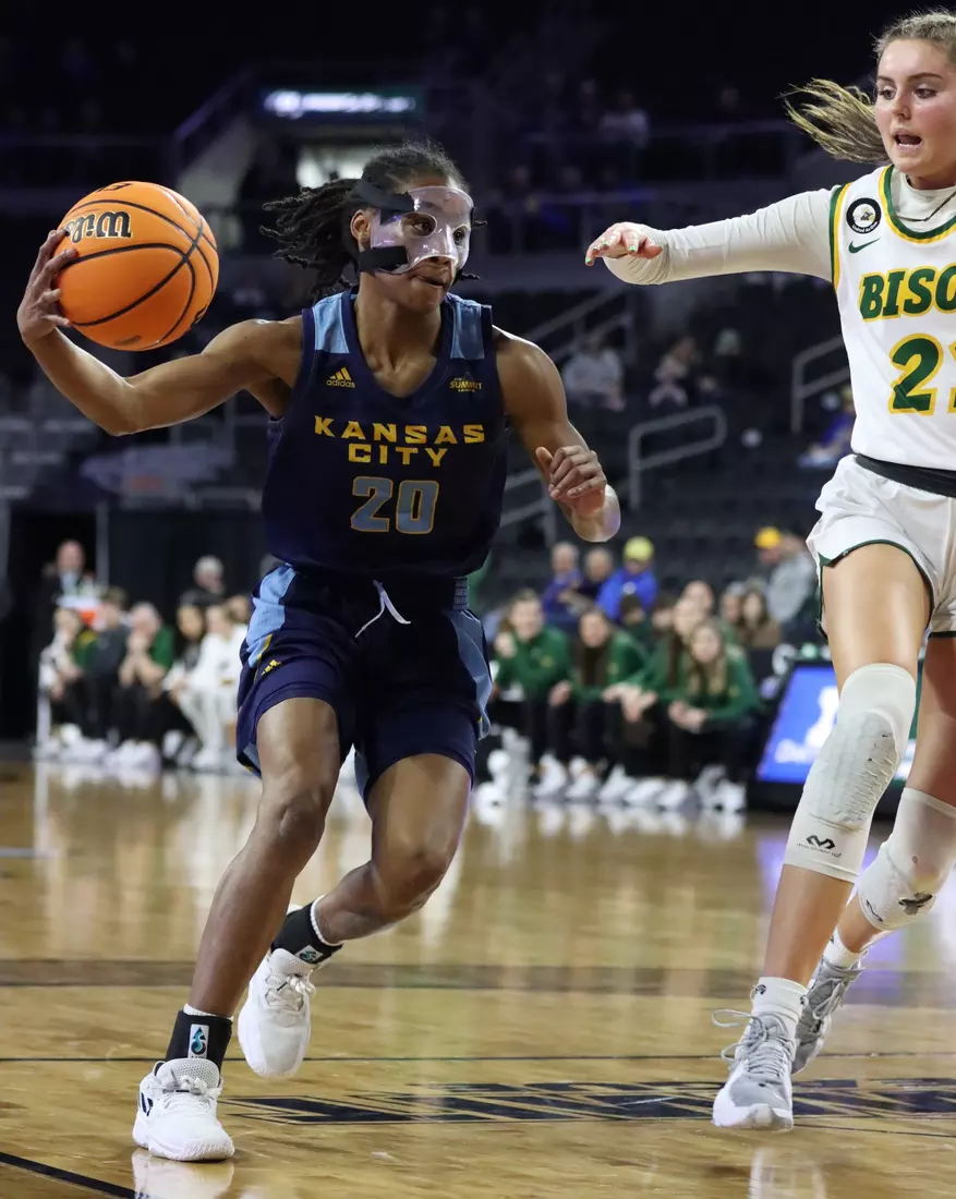 Kansas City Women's Basketball defeats North Dakota State in its second game of the Summit League Conference Tournament.