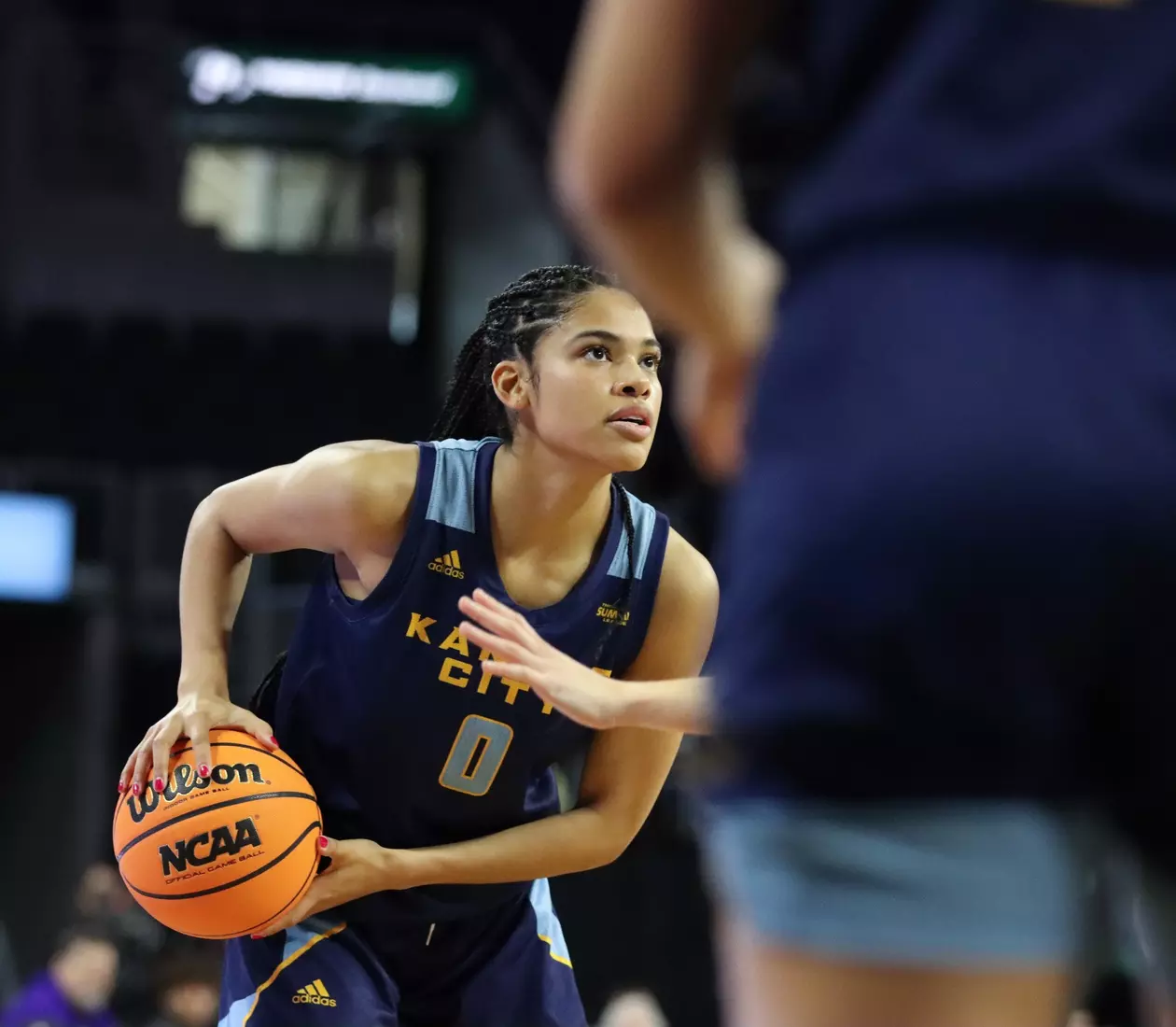 Kansas City Women's Basketball defeats North Dakota State in its second game of the Summit League Conference Tournament.