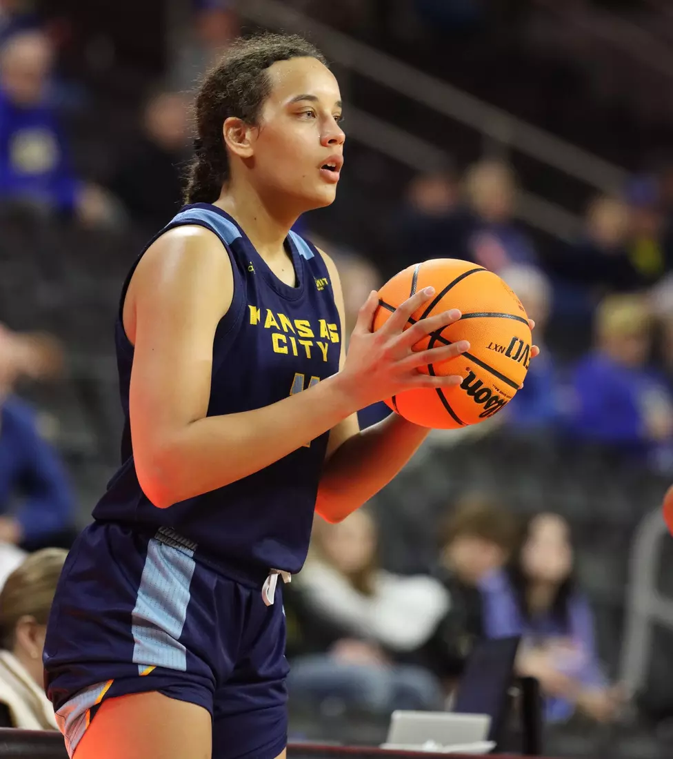 Kansas City Women's Basketball defeats North Dakota State in its second game of the Summit League Conference Tournament.