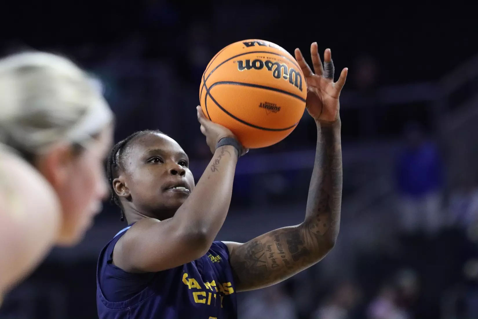 Kansas City Women's Basketball defeats North Dakota State in its second game of the Summit League Conference Tournament.