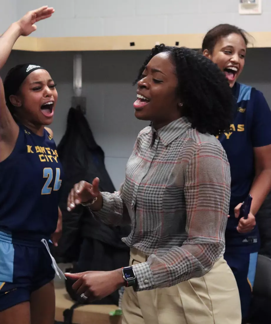 Kansas City Women's Basketball defeats North Dakota State in its second game of the Summit League Conference Tournament.