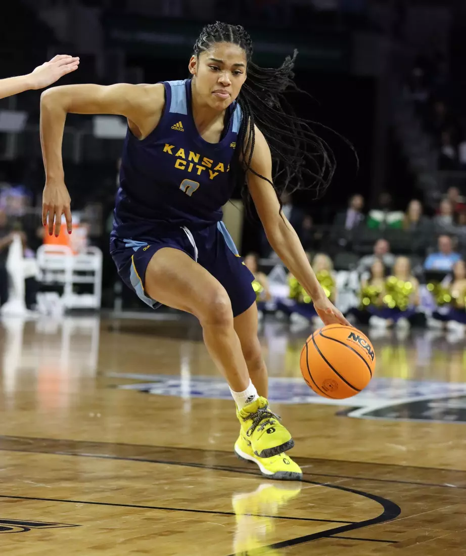 Kansas City Women's Basketball defeats North Dakota State in its second game of the Summit League Conference Tournament.
