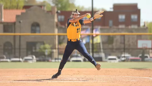 Bailey Brumley in the circle