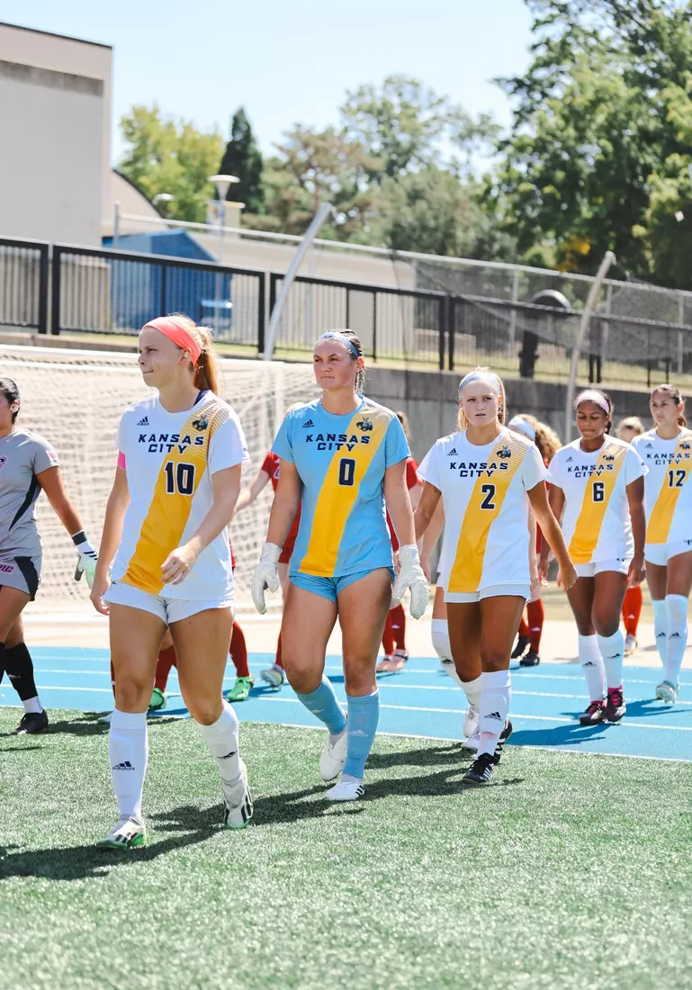 Kansas City Women's Soccer scored early and held on for a 1-1 draw with UIC on Sep. 3, 2023.