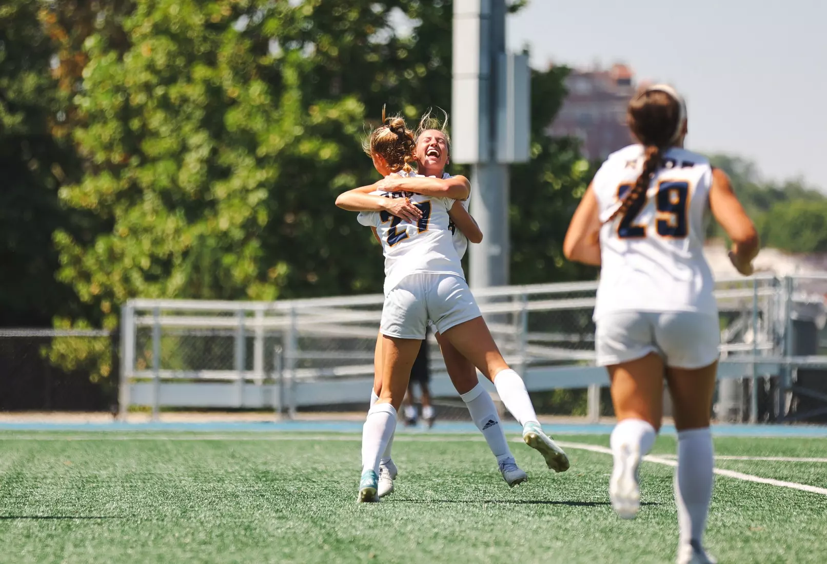 Kansas City Women's Soccer scored early and held on for a 1-1 draw with UIC on Sep. 3, 2023.