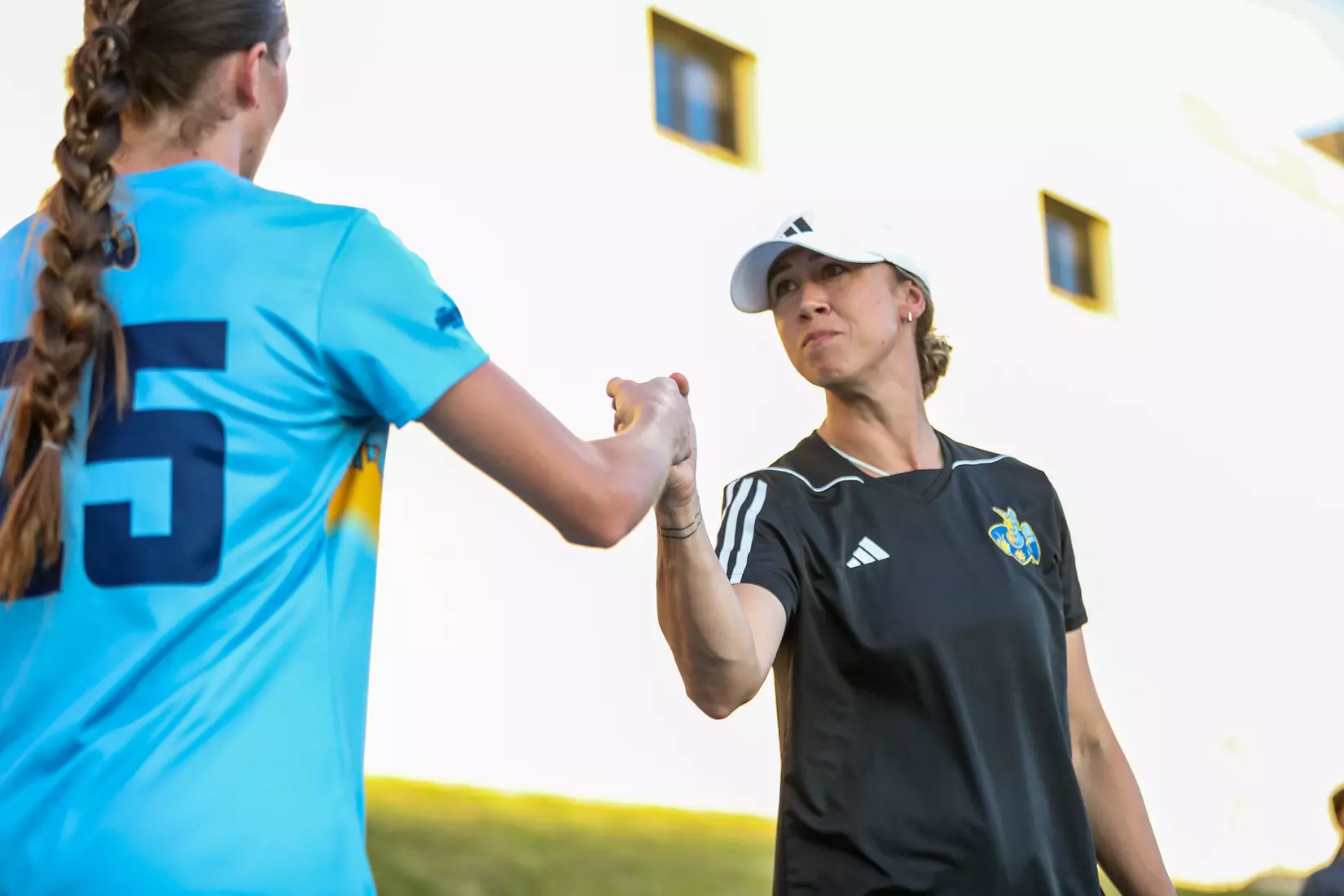 Kansas City Women's Soccer got a late winner and opened the 2023 season with a 2-1 victory over Lindenwood on Aug. 17, 2023.