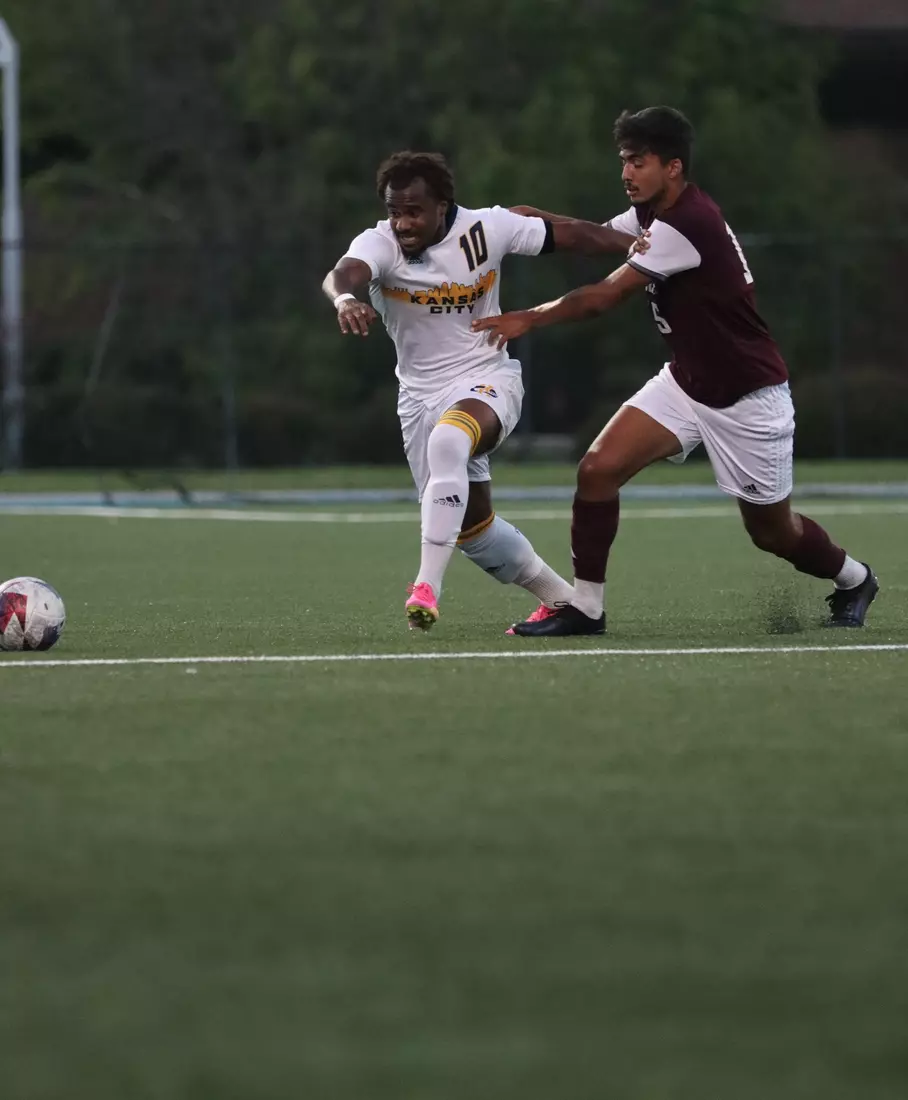 Kansas City Men's Soccer battled hard against No. 18 Missouri State, but eventually fell, 1-0.