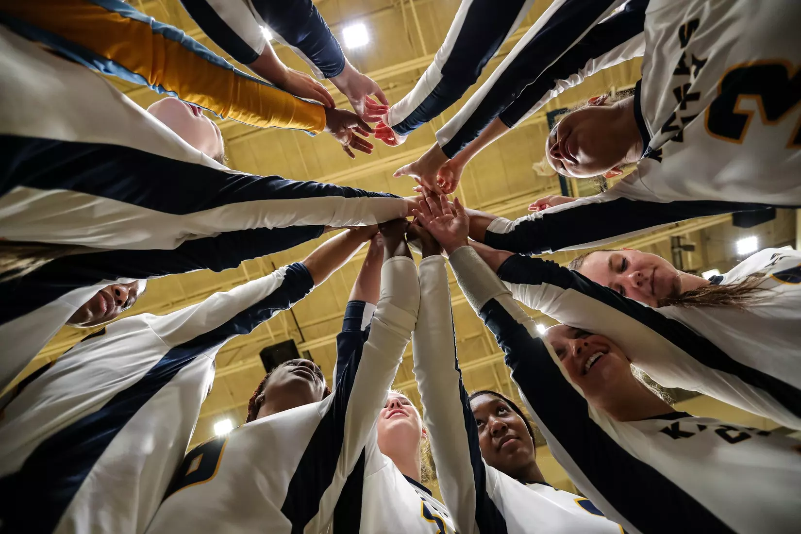 Kansas City Volleyball pulled out a 3-1 win over Austin Peay in Friday's night cap of the KC Roos Klassic on Sep. 15, 2023.