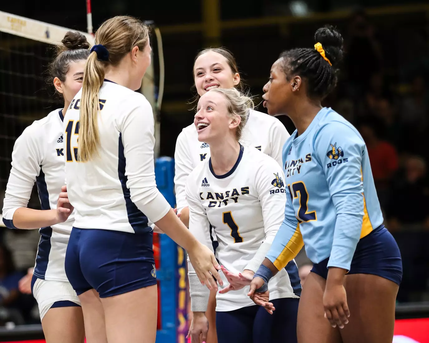 Kansas City Volleyball pulled out a 3-1 win over Austin Peay in Friday's night cap of the KC Roos Klassic on Sep. 15, 2023.