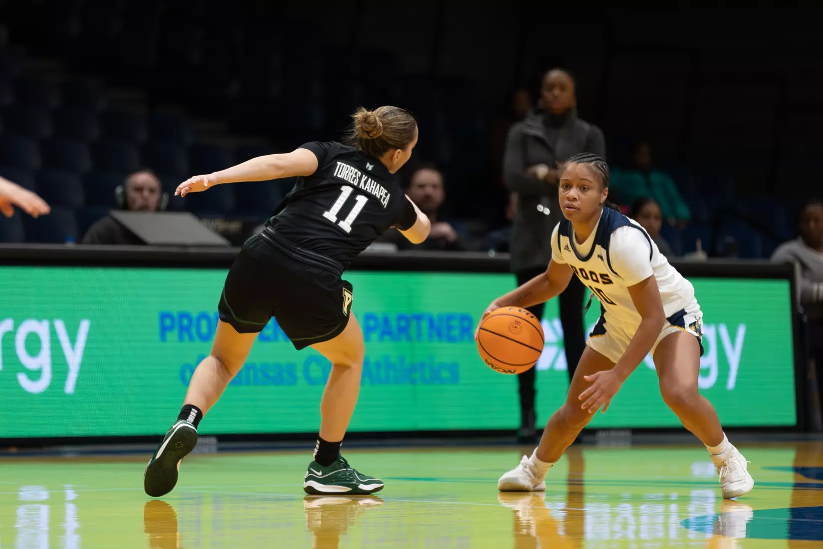 Kansas City Women's Basketball opened the New Year by taking down Portland State on Jan. 3, 2024.