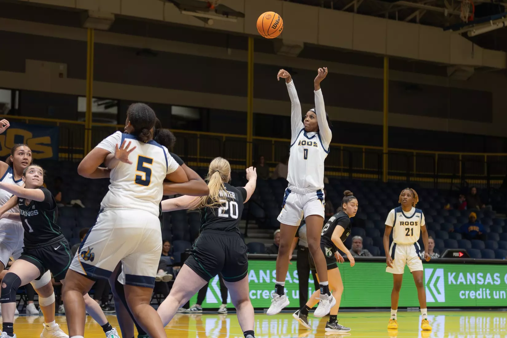 Kansas City Women's Basketball opened the New Year by taking down Portland State on Jan. 3, 2024.