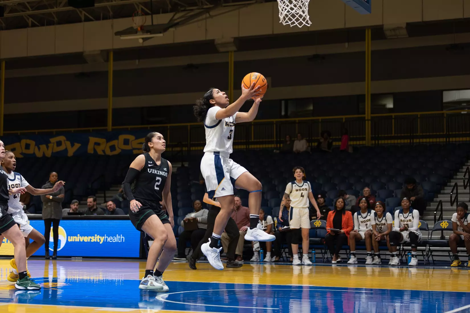 Kansas City Women's Basketball opened the New Year by taking down Portland State on Jan. 3, 2024.