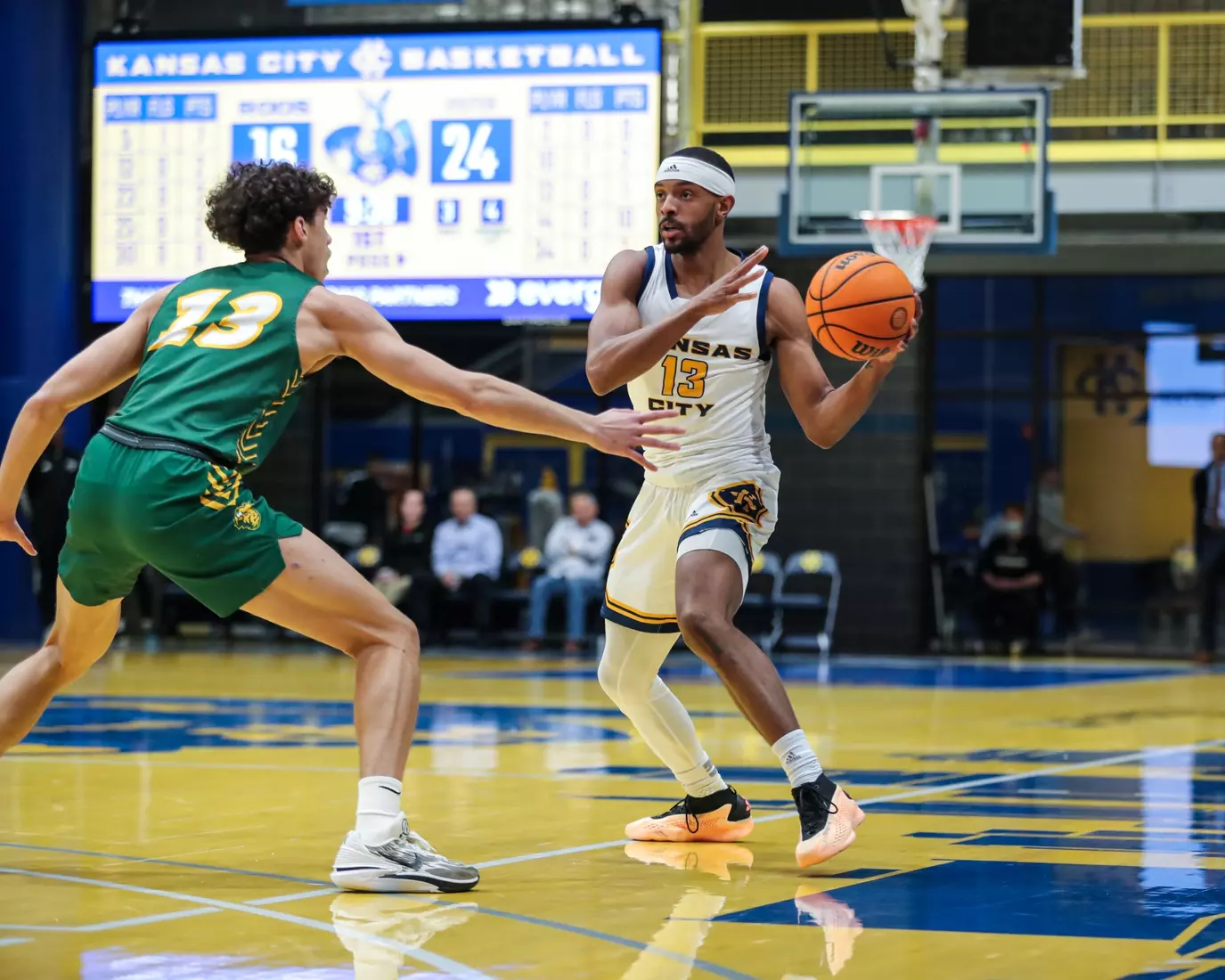 Kansas City Men's Basketball fell to North Dakota State in a double overtime heartbreaker on Jan. 11, 2024.