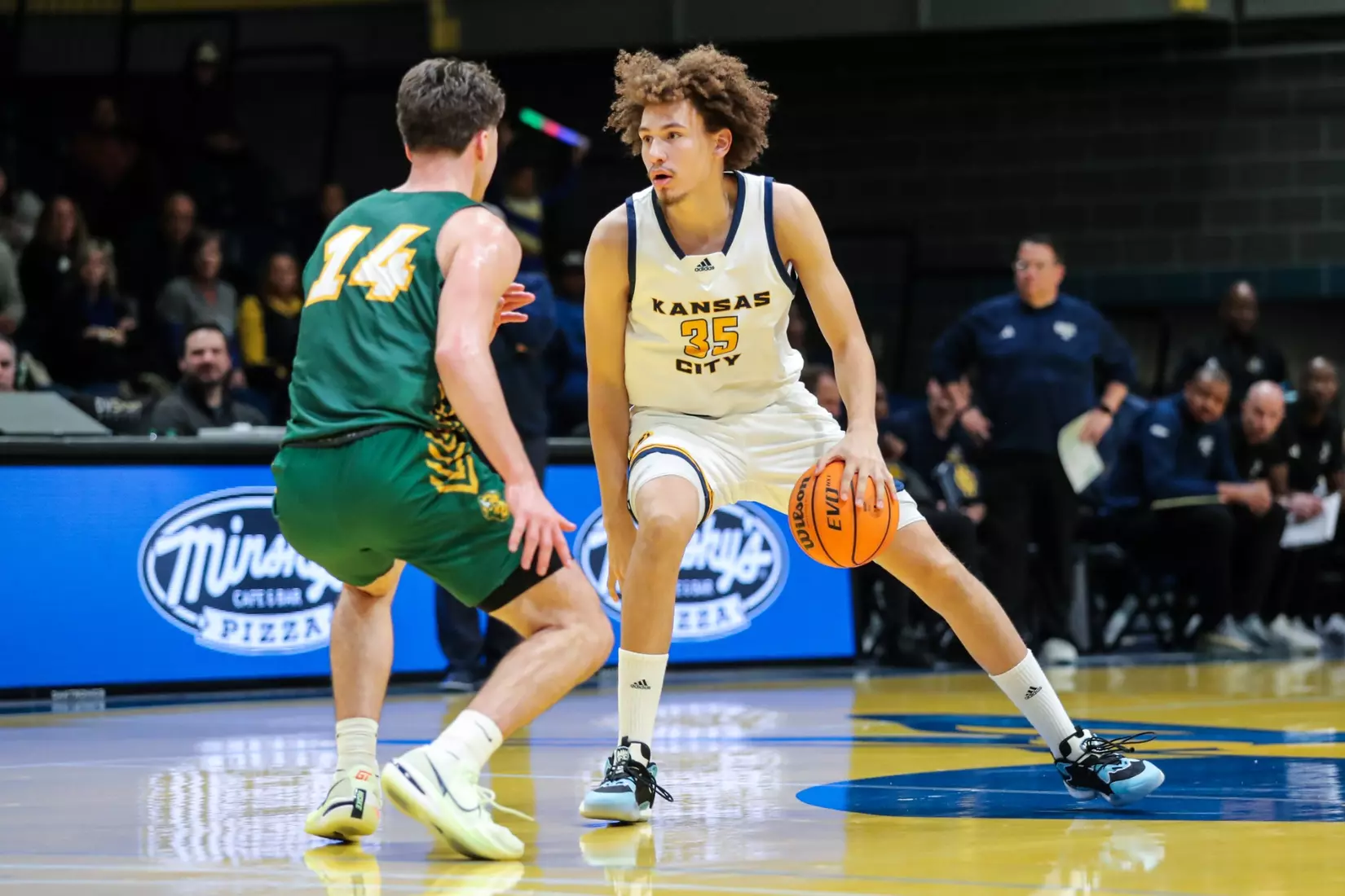 Kansas City Men's Basketball fell to North Dakota State in a double overtime heartbreaker on Jan. 11, 2024.