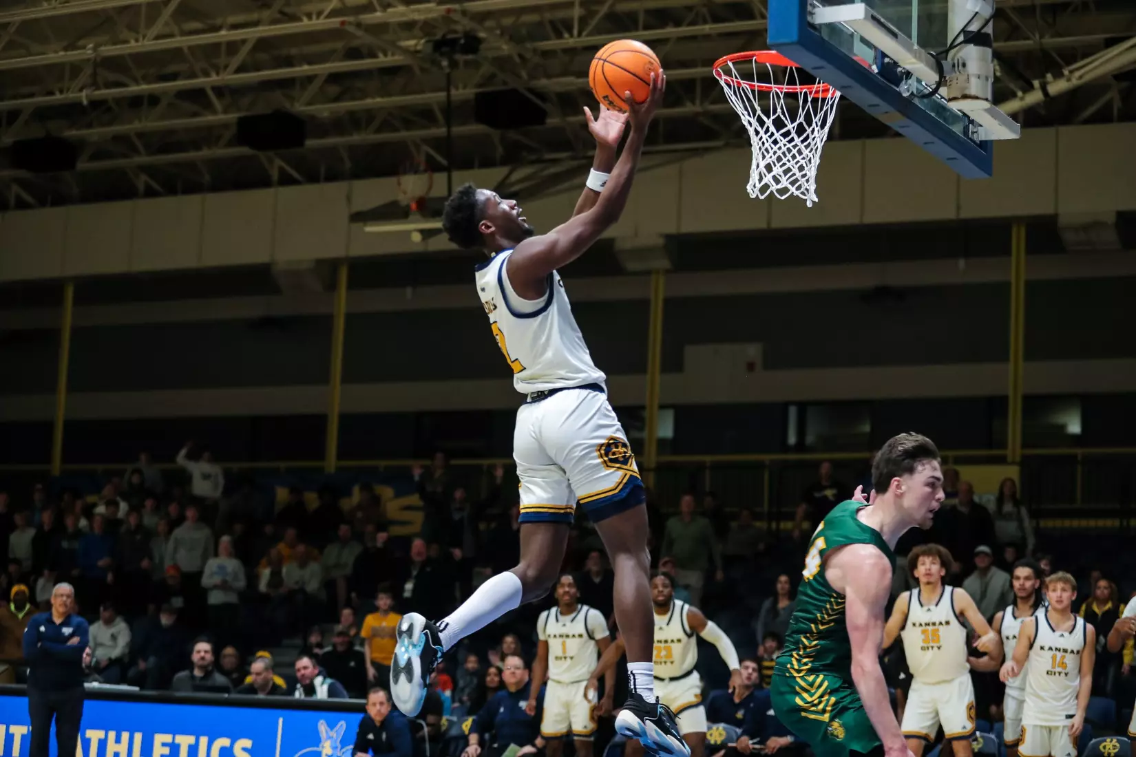 Kansas City Men's Basketball fell to North Dakota State in a double overtime heartbreaker on Jan. 11, 2024.