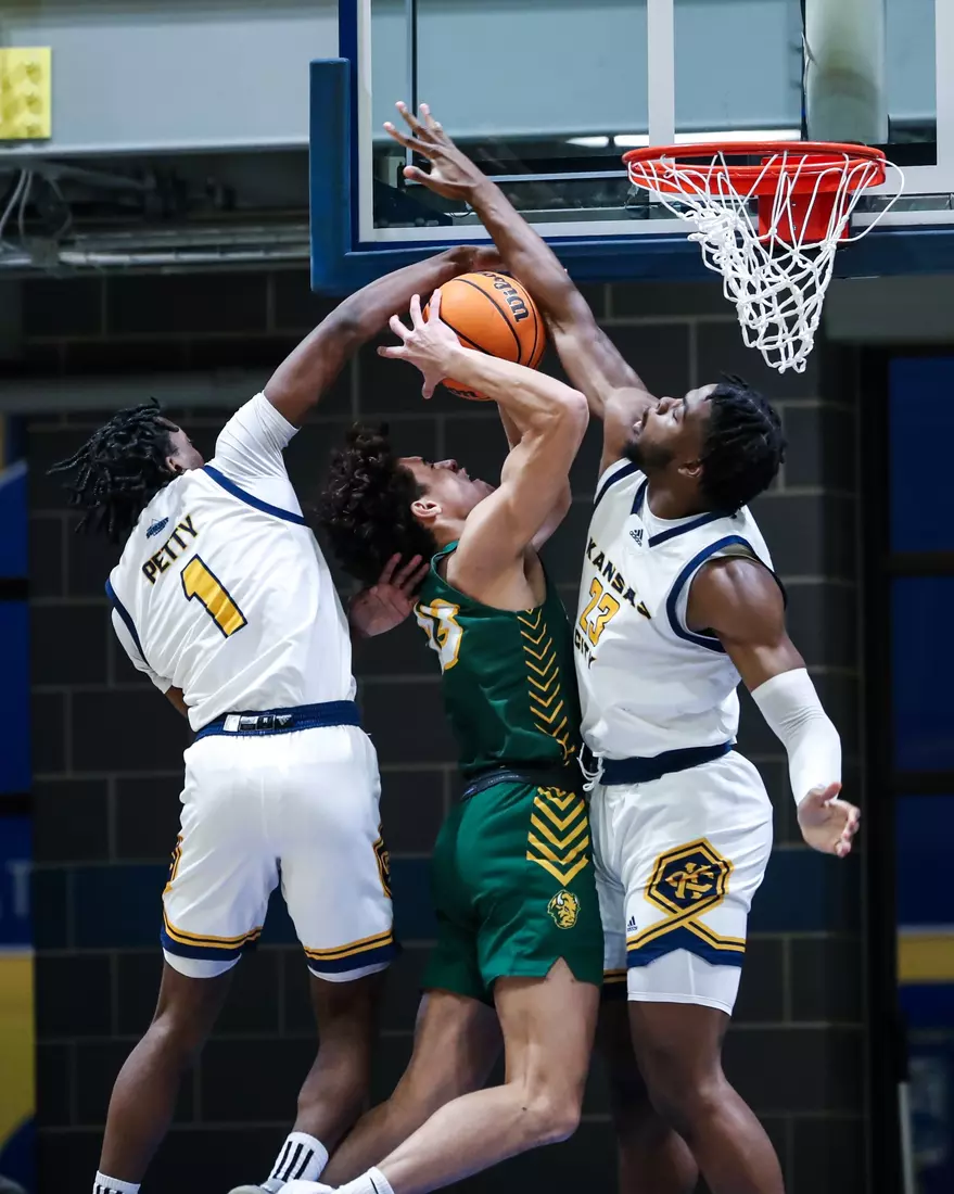 Kansas City Men's Basketball fell to North Dakota State in a double overtime heartbreaker on Jan. 11, 2024.
